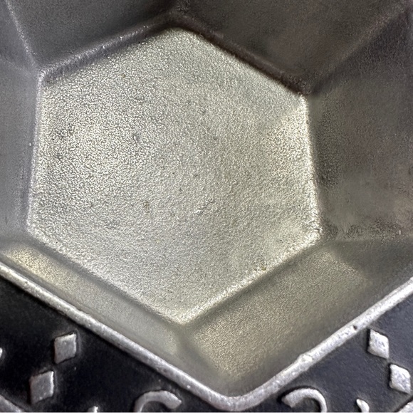 Wilton Armetale Pewter Candy Dish Hexagon Mint Dish Serving Bowl - Picture 3 of 5